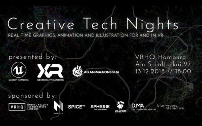 Talk & Exhibition: Creative Tech Nights, VRHQ Hamburg – December 12, 2018